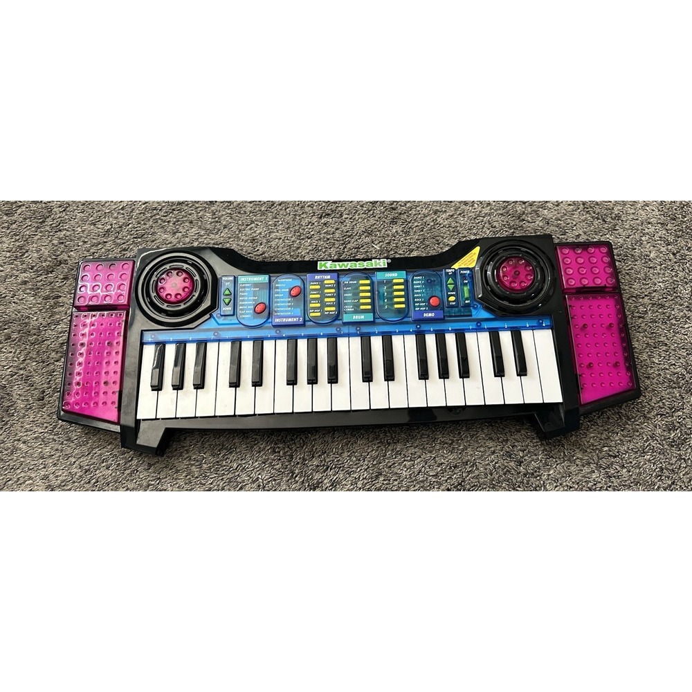 Kawasaki Electronic Keyboard (37 Keys, Tested, Works Great!) Retro Style